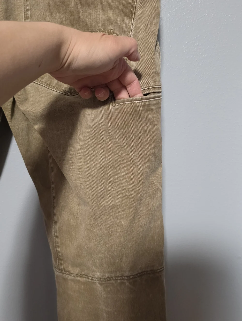 KÜHL Rydr Pants Mens 34x28 Tan Brown Canvas Workwear Gorpcore - Picture 9 of 11